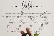 Laila // Modern Script, a Script Font by Nissa Studio (Thumbnail 12 of 12)