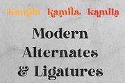 Kamila | Modern Slab Serif Font, a Slab Serif Font by MchCrafter (Thumbnail 6 of 11)