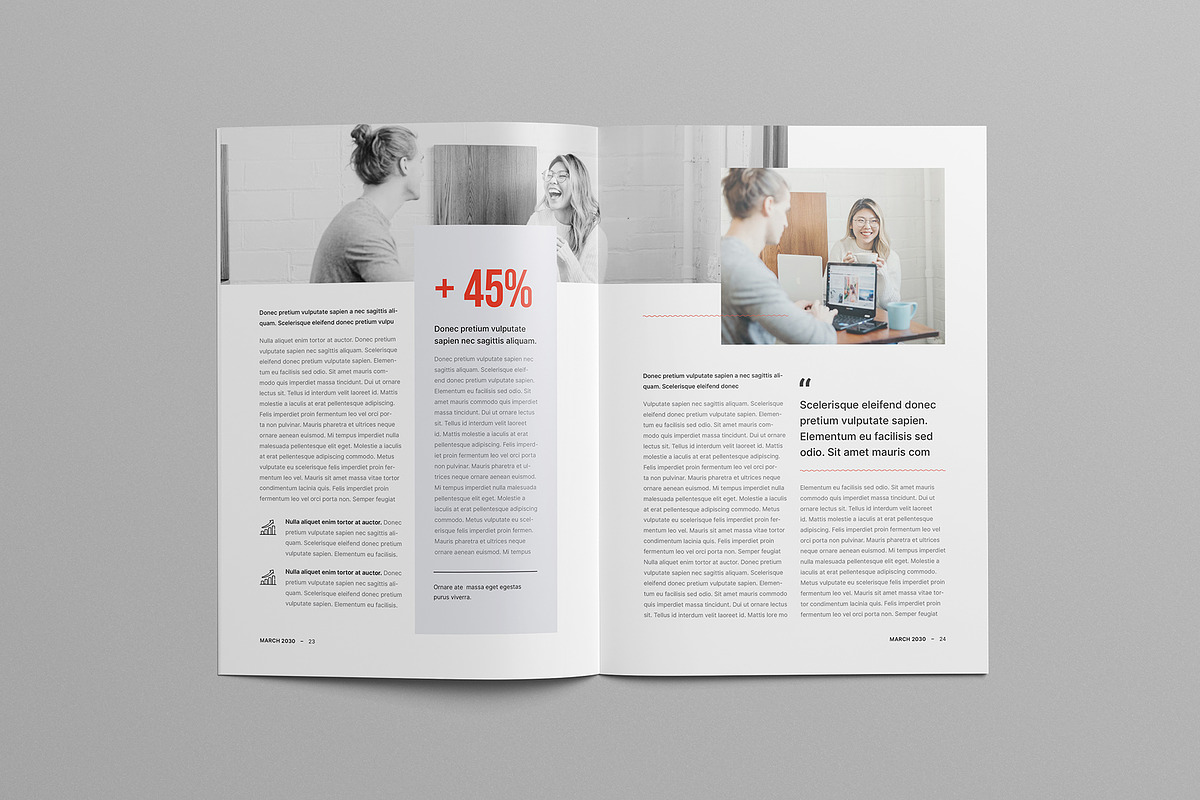 Business Magazine | Canva & InDesign, a Magazine Template by Pixelpick (Photo 13 of 14)