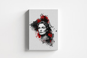 Watercolor Canvas Frame Art Effect, an Action Add-On by MRI STUDIO (Thumbnail 17 of 34)
