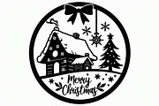 Christmas Ornament Laser Cut Design, a Graphic by musafir_fashion (Thumbnail 15 of 16)
