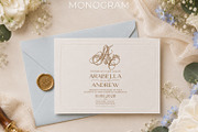 AA Wedding Monogram Logo, a Branding & Logo Template by LogoAV (Thumbnail 4 of 11)
