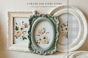 Château Bloom Vintage Frame Mockups, a Household Mockup by NikiArts (Thumbnail 6 of 12)