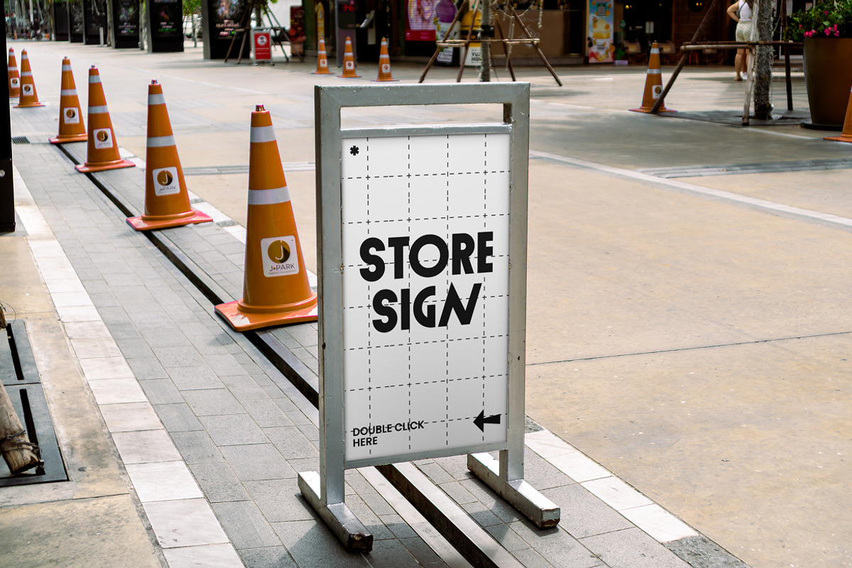 Thai Corner Sign Store Mockup - VOL, a Mockup by Simetrica Labs (Photo 3 of 3)