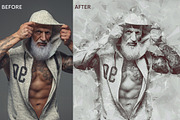 Poly Poster Photoshop Action, an Action Add-On by AB-TheDesigner (Thumbnail 3 of 5)