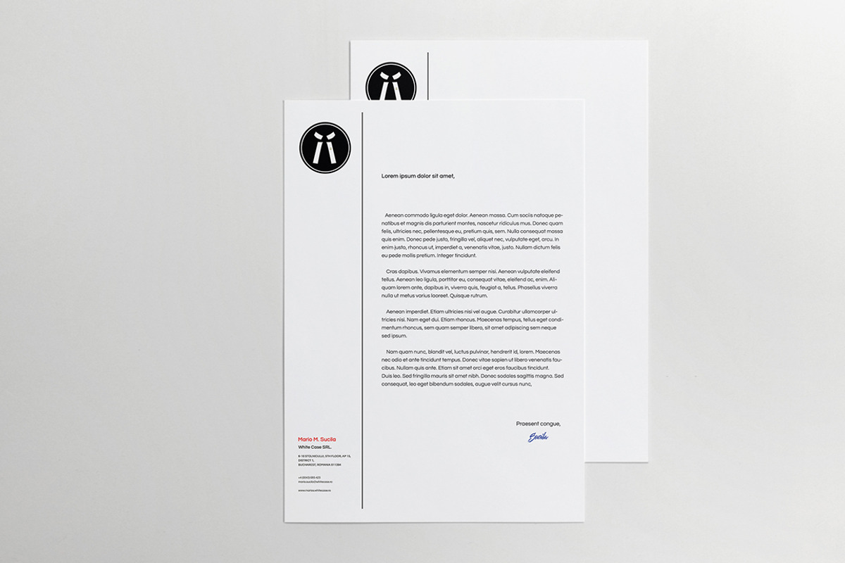 Lawyer Brand Identity, a Product Mockup by Laurentiu Cotet (Photo 3 of 5)