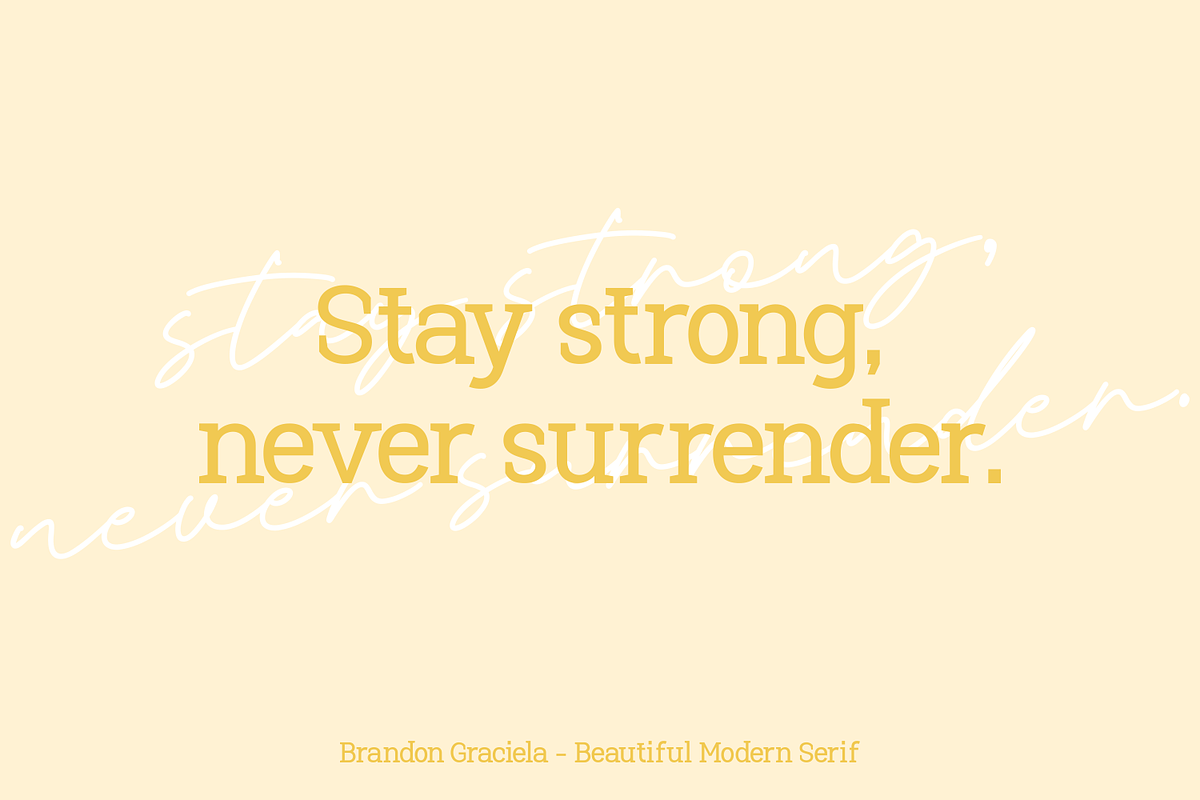 Brandon Graciela, a Serif Font by Creative Keelik (Photo 12 of 17)