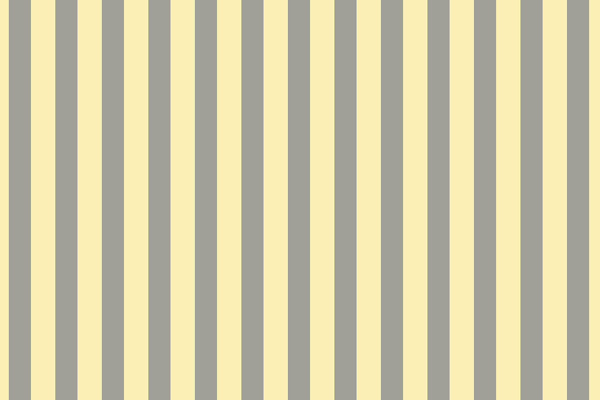 Butter Yellow and Grey Stripe 2, a Pattern Graphic by Sharon Schwalbe (Photo 5 of 6)