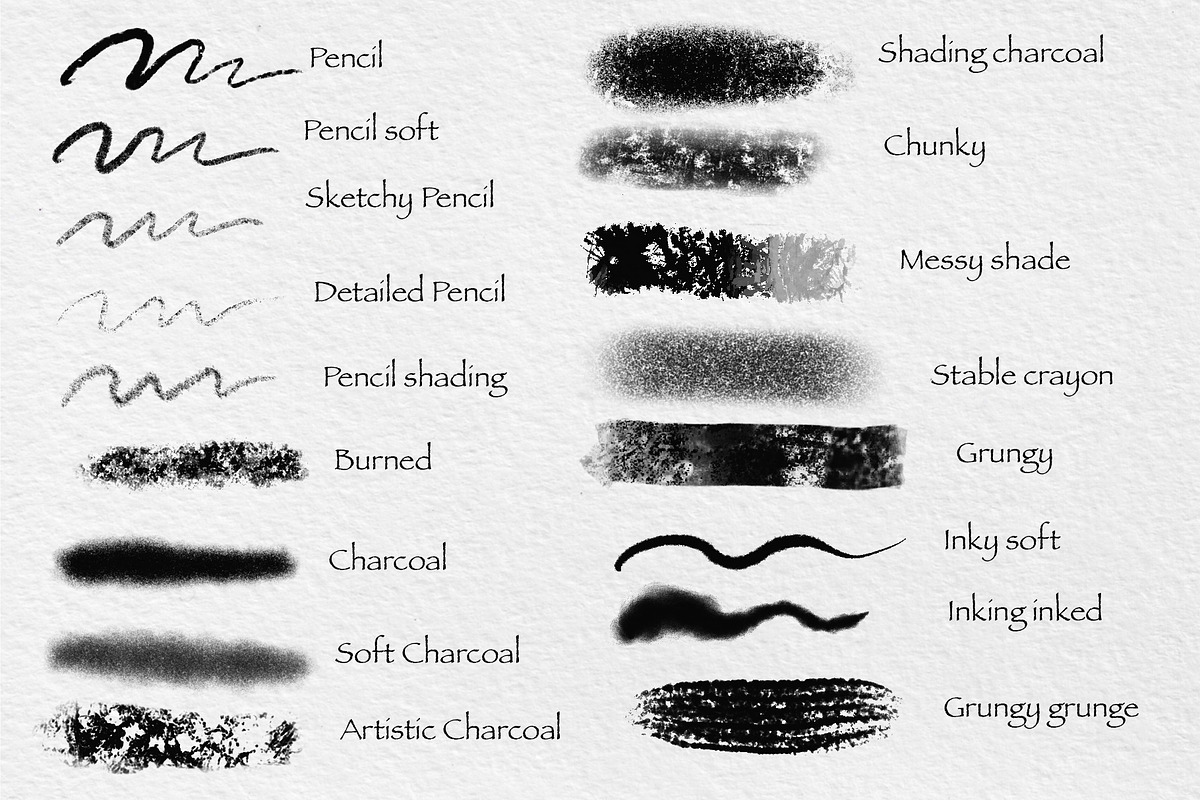 Realistic Dry Media Procreate Brush, a Brush Add-On by HabitusDesigns (Photo 7 of 8)