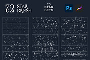 72 Star stamps procreate & photoshop, a Brush Add-On by Lucieduclosart (Thumbnail 3 of 3)