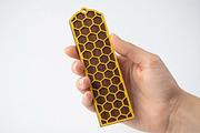 Honeycomb Grid Bookmark SVG File, an Object Graphic by Libby Wishes (Thumbnail 3 of 3)