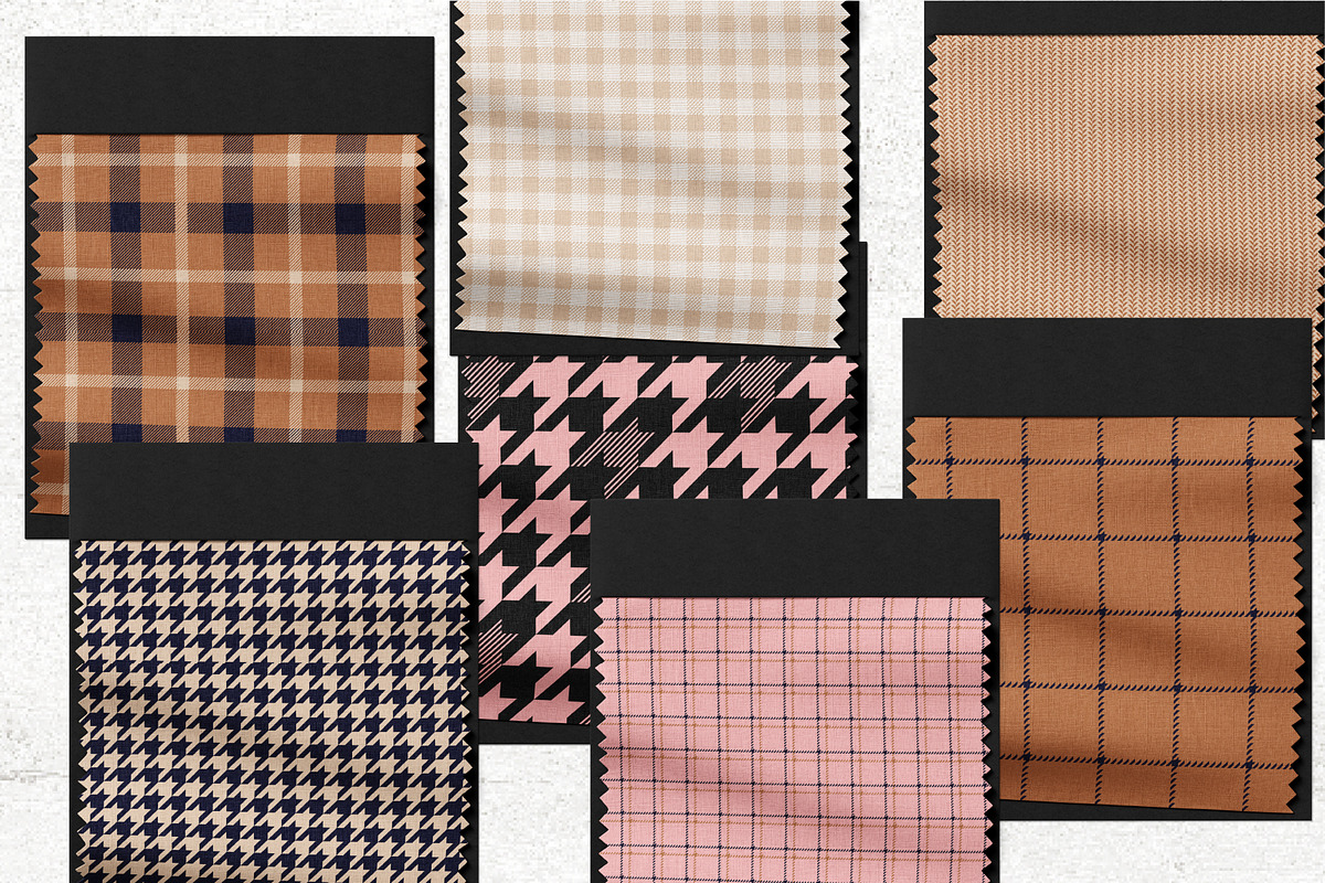 Plaid Pattern Collection, a Pattern Graphic by InaCorart (Photo 5 of 7)