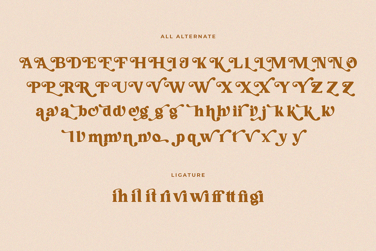 Laurasia Vintage Serif Font, a Serif Font by RantautypeStudio (Photo 14 of 15)