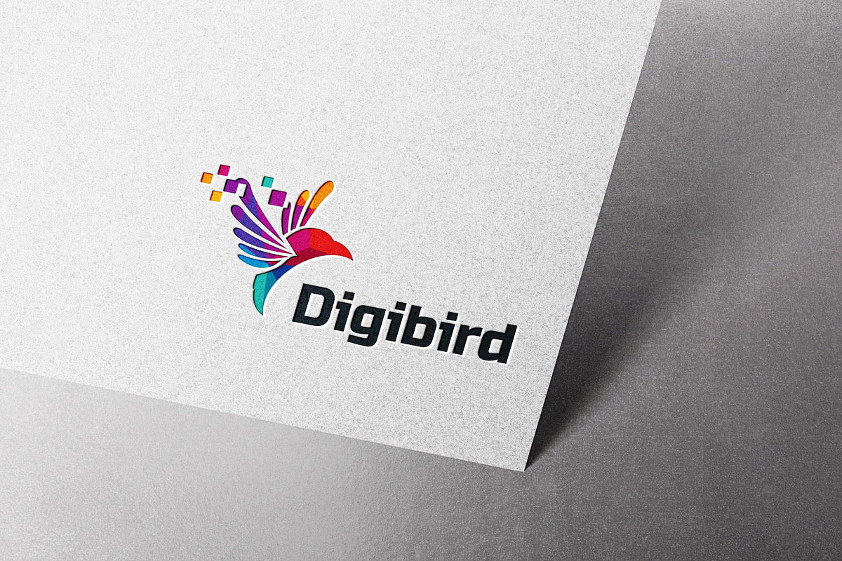 Digibird - Logo Template, a Branding & Logo Template by Birka Studio