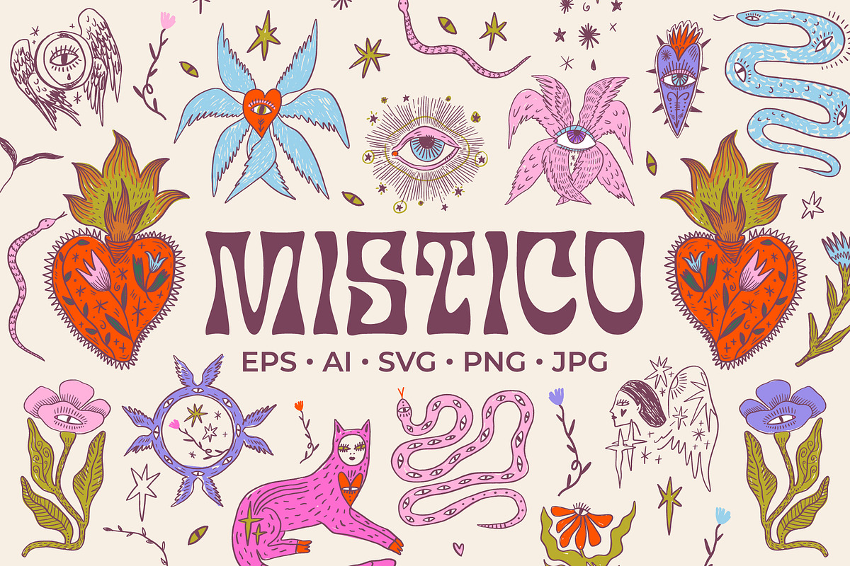 Mistico Bundle, an Object Graphic by Annie Konst (Photo 1 of 18)