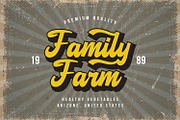 Agies Fresh - Retro Bold Script Font, a Script Font by StringLabs (Thumbnail 7 of 14)