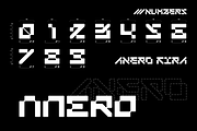 ANERO - FUTURISTIC DISPLAY FONT, a Symbol Font by Font For Zula™ (Thumbnail 3 of 11)
