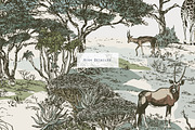 Safari. Seamless Patterns + Panorama, a Pattern Graphic by Irina Dolgikh (Thumbnail 18 of 21)