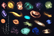 Galaxy Brushes for Procreate, a Brush Add-On by AJ Brushes (Thumbnail 10 of 11)