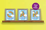 Picture Frame Mock Up - 1, 2 or 3!, a Product Mockup by Little Type Factory (Thumbnail 6 of 6)