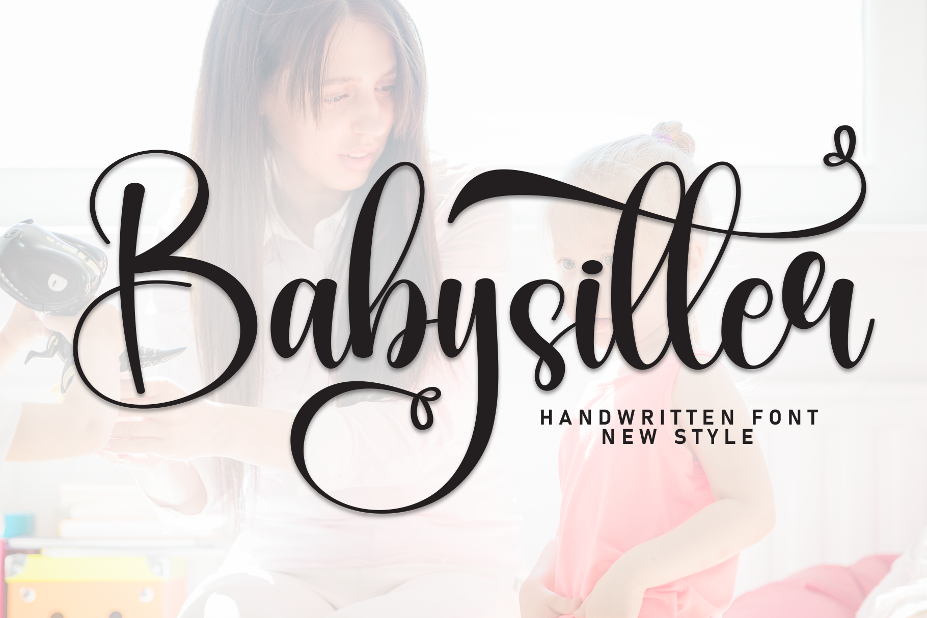 Babysitter | Script Font, a Handwritten Font by Scratchones