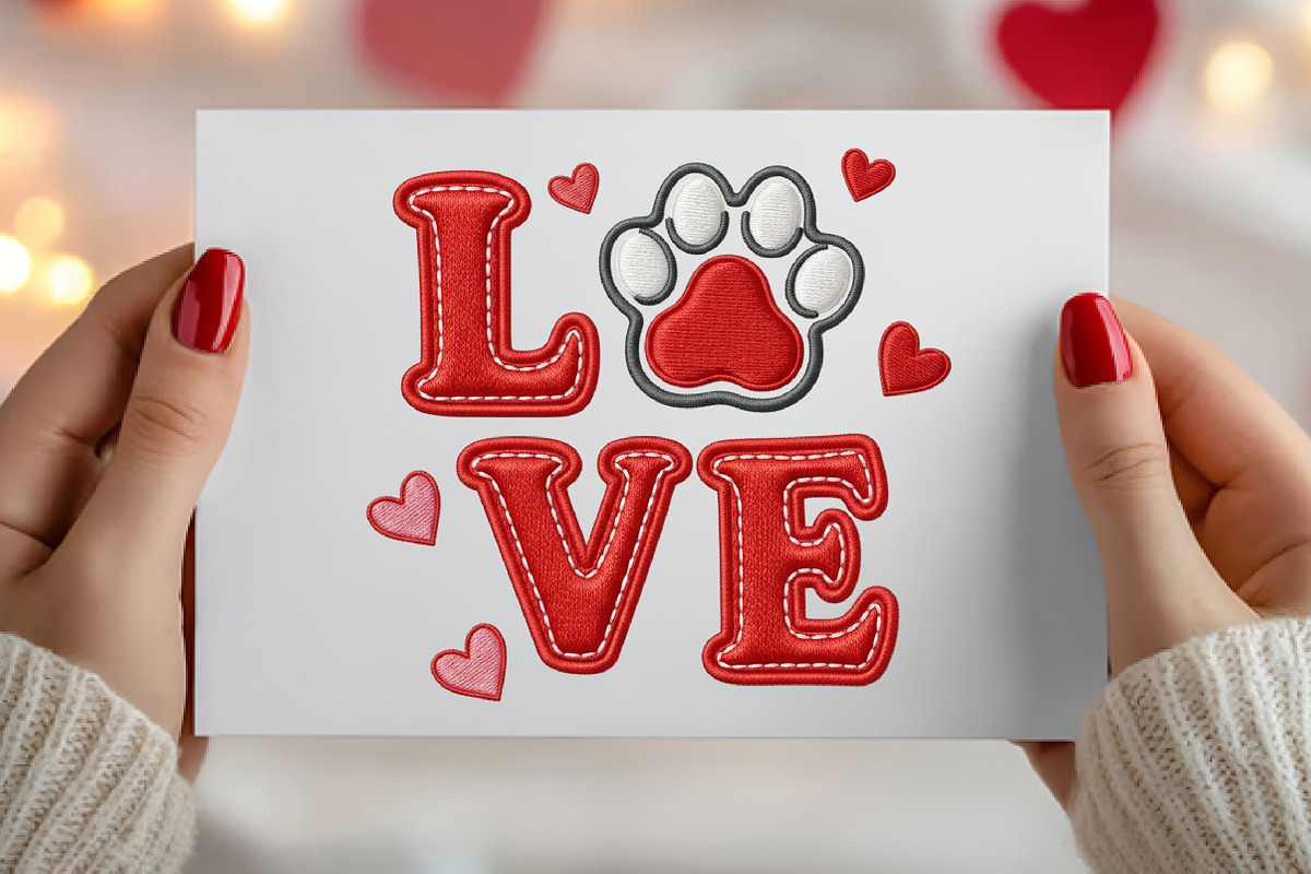 Faux Yarn Knitted Pet Valentine PNG, an Illustration by Canvas Craft (Photo 4 of 7)