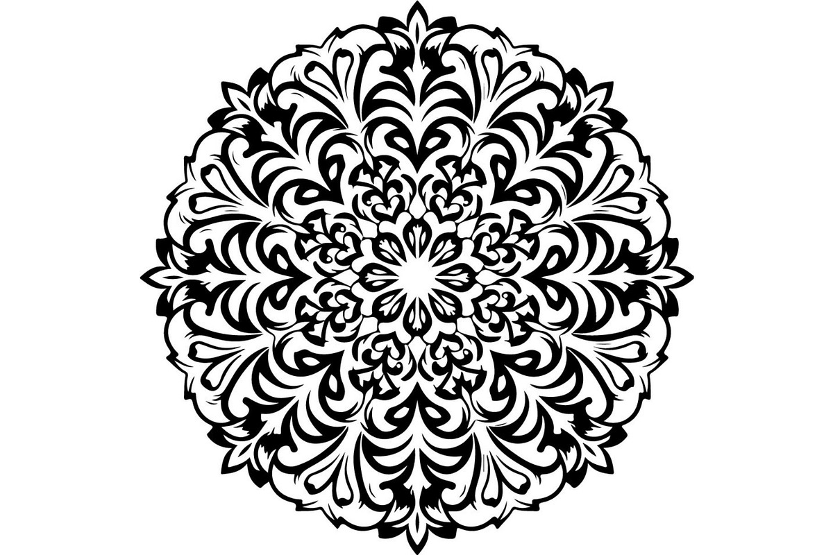 Floral Mandala Bundle, a Decorative Illustration by Designer_Momina (Photo 3 of 20)