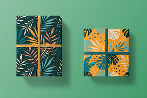 Five Bright Tropical Patterns