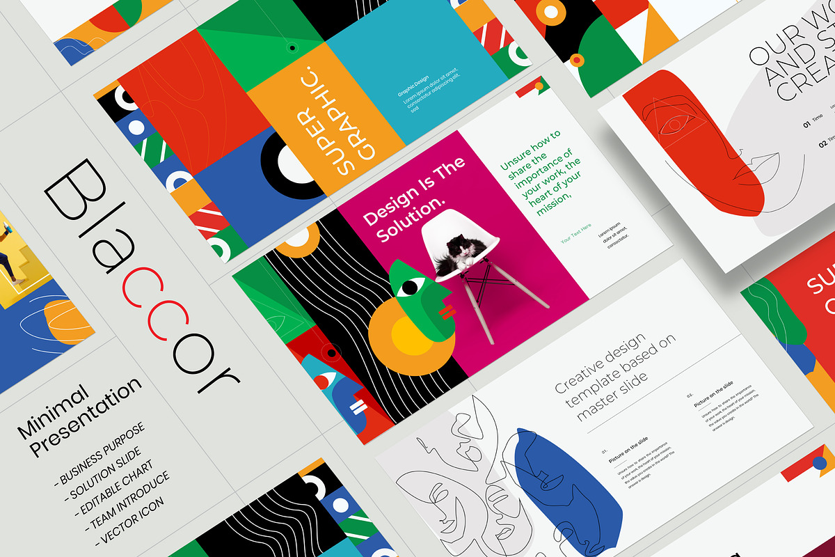 Blaccor Keynote Template, a Presentation Template by Visualin.std (Photo 14 of 16)