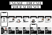 Black and White Instagram Carousels, a Social Media Template by Oh So Social Boutique (Thumbnail 3 of 6)