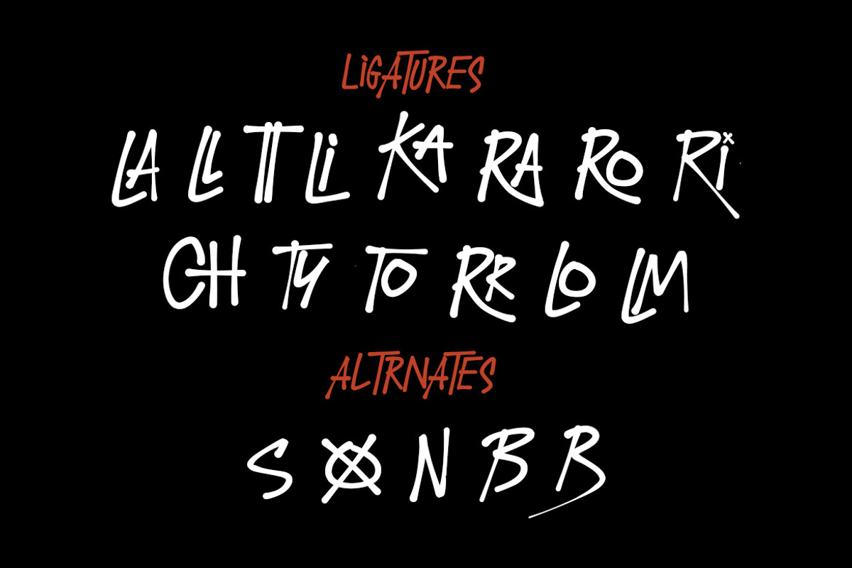 Magna Sambo, a Handwritten Font by Ideal Eksis (Photo 8 of 8)