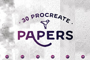 Procreate Paper Brushes, a Brush Add-On by RadekBroz (Thumbnail 6 of 8)