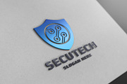 Secure Shield Tech Logo, a Branding & Logo Template by Design_Planet (Thumbnail 4 of 5)