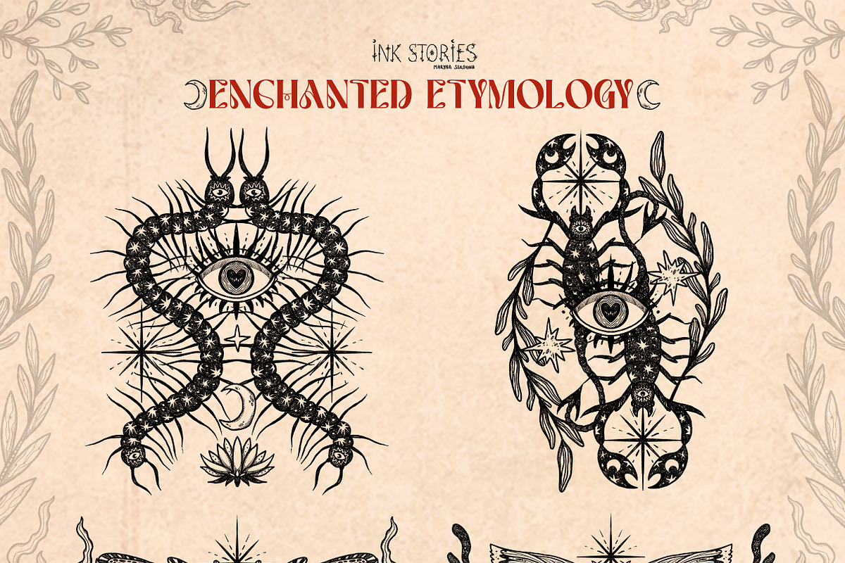 Enchanted Etymology | Ink Halloween, an Animal Illustration by Ink Stories (Photo 4 of 9)