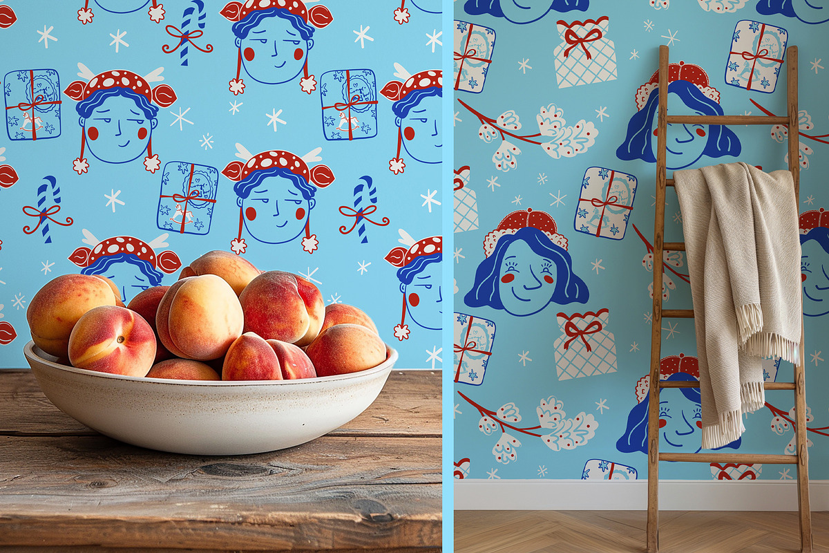 Winter People, a Seasonal Illustration by Carpet Tapete Pretzel (Photo 21 of 22)