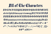 CS Claes Stamp, a Blackletter Font by Craft Supply Co. (Thumbnail 8 of 8)