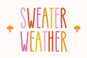 Hello September Font Duo, a Handwritten Font by Miss Tiina (Thumbnail 3 of 10)
