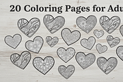 20 Adult Coloring Pages PDF Book, an Illustration by Amazin_art (Thumbnail 3 of 3)