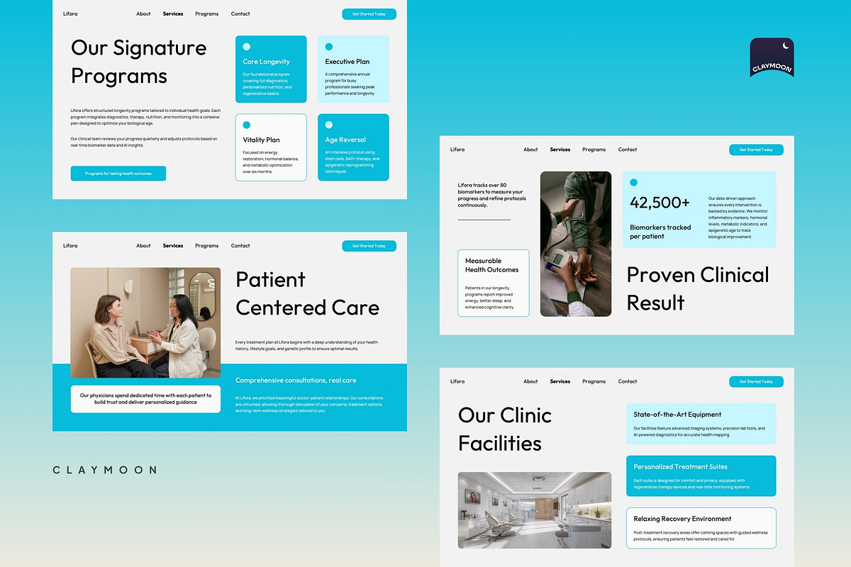 Medical Clinic Pitch Deck, a Presentation Template by Claymoon Lab (Photo 4 of 7)
