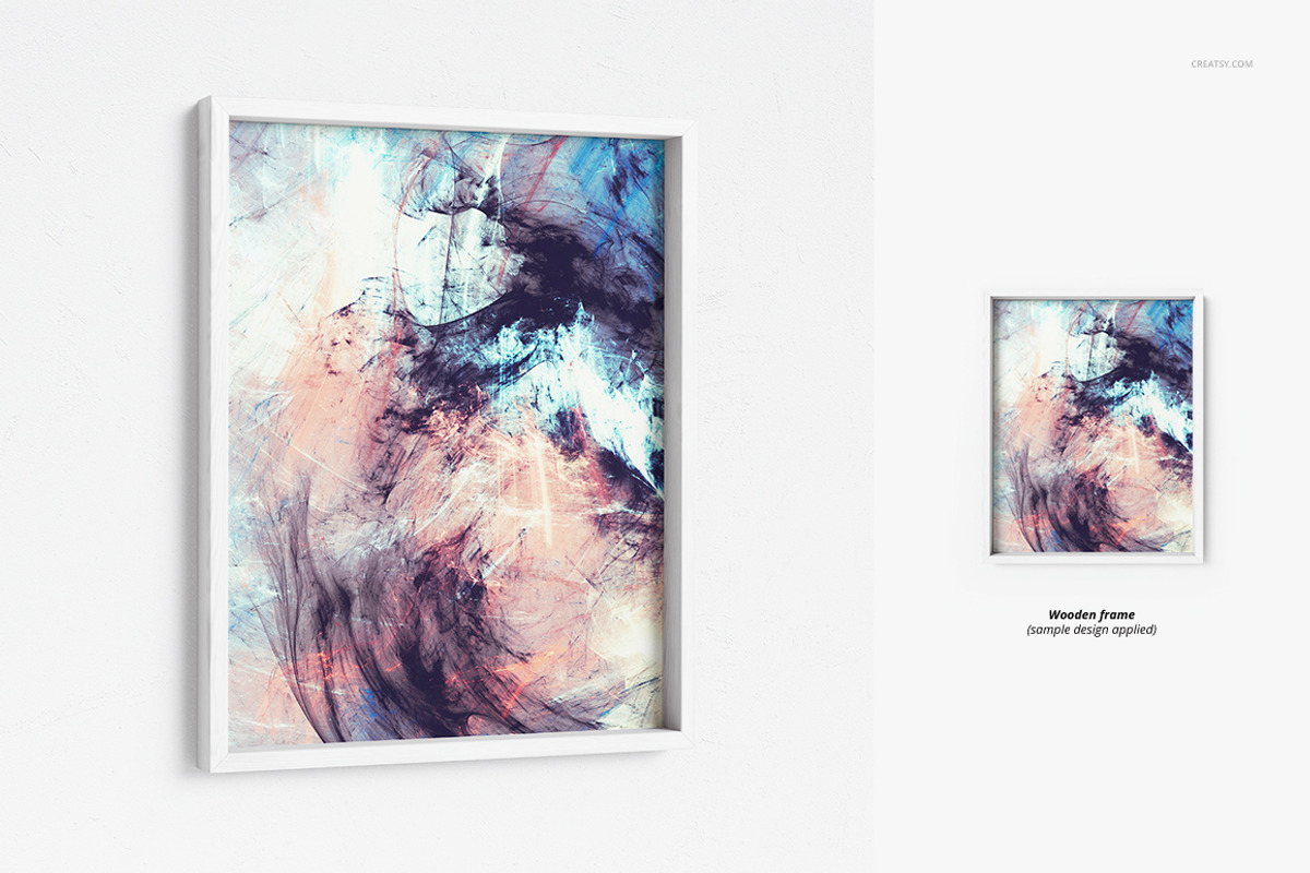 Picture Deep Frame Mockup Set, a Poster Template by creatsy5 (Photo 10 of 16)