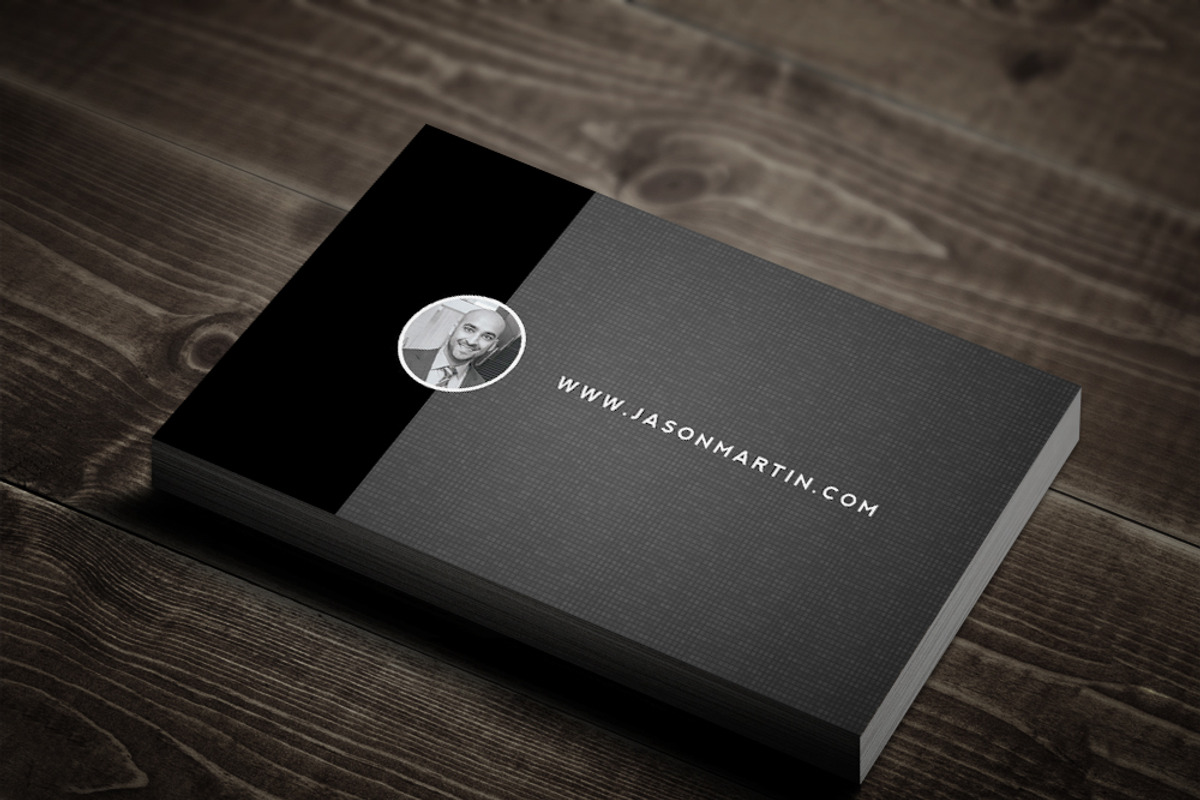 Clean Individual Business Card, a Business Card Template by bouncy (Photo 3 of 4)