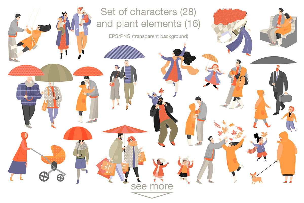 Autumn collection, a Person Illustration by Masha Naidzionysheva (Photo 2 of 6)