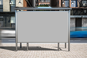 Sidewalk Billboard Mockup, a Product Mockup by Mockupfit (Thumbnail 2 of 2)