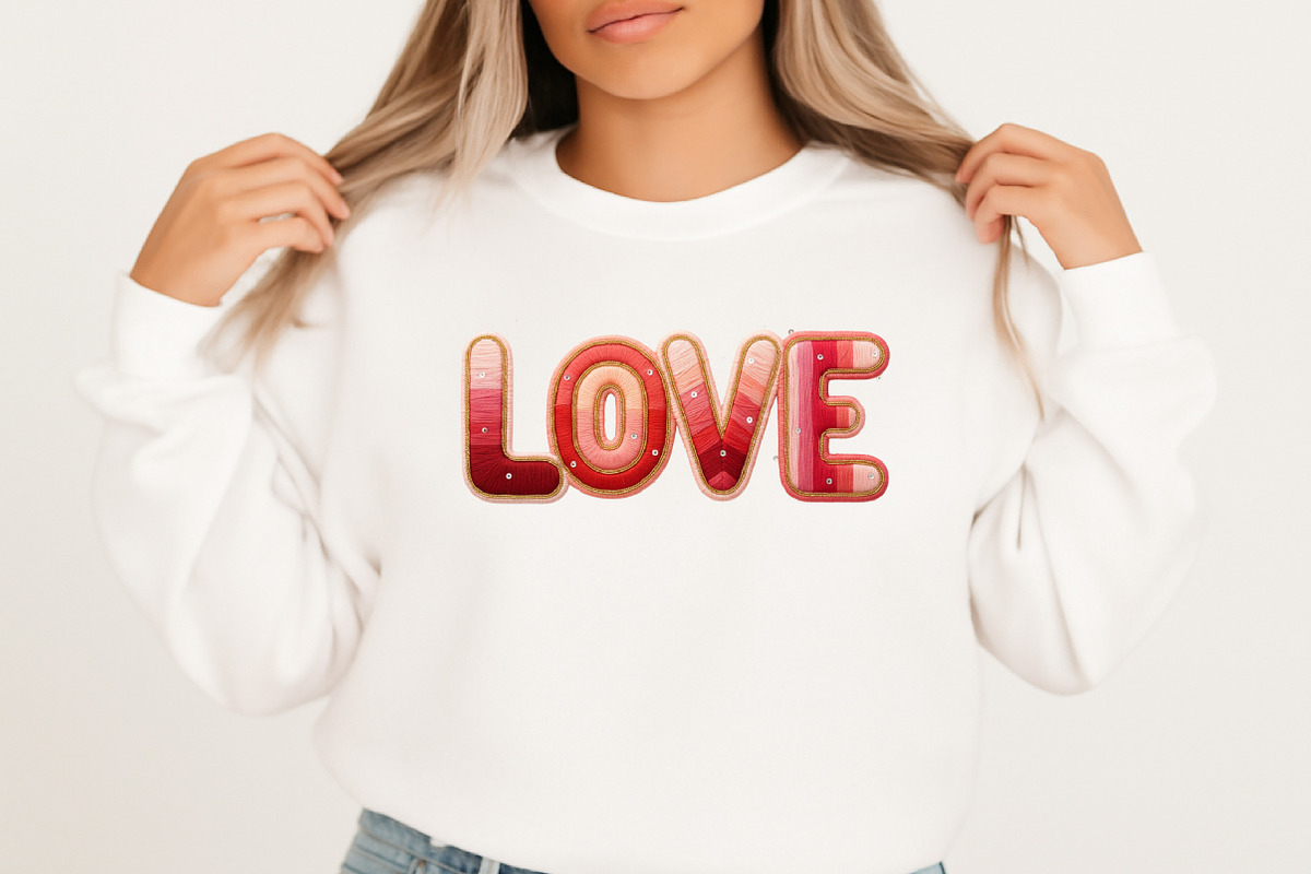 Faux Yarn Crochet Love Valentines, an Illustration by Designking (Photo 3 of 6)