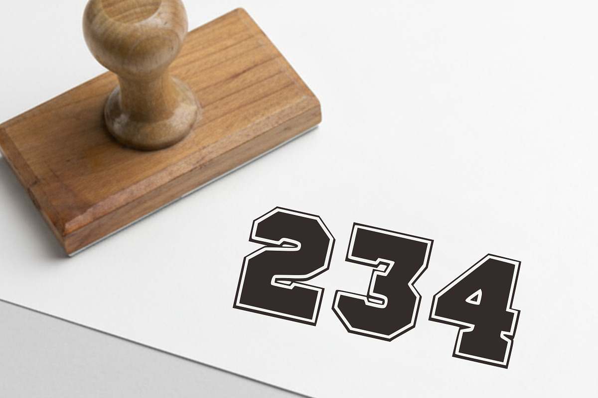 Vintage Emboss – Bold Retro Font, a Slab Serif Font by Limited.studio (Photo 4 of 5)
