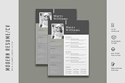 340. Modern Resume Template, a Stationery Template by CreativeRezwan (Thumbnail 3 of 3)
