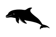Dolphin Jumping Silhouette Vector, an Illustration by Designs_River (Thumbnail 25 of 51)