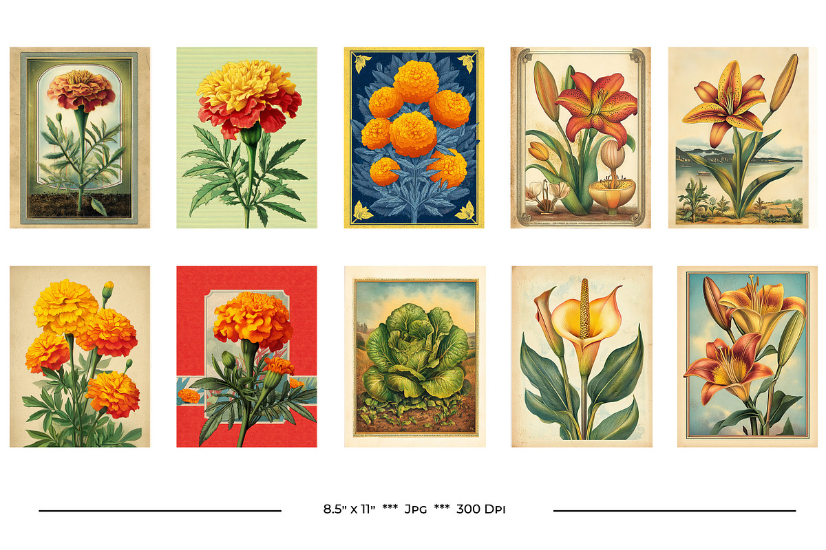 Vintage Garden Packets, a Seasonal Illustration by karenfoleyphoto (Photo 8 of 15)
