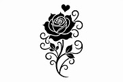 Elegant Rose Flower Bundle, an Illustration by Gfx_Store (Thumbnail 2 of 9)