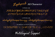 Zephyrush Handwritten Brush Font, a Script Font by Youthlabs Studio (Thumbnail 7 of 9)